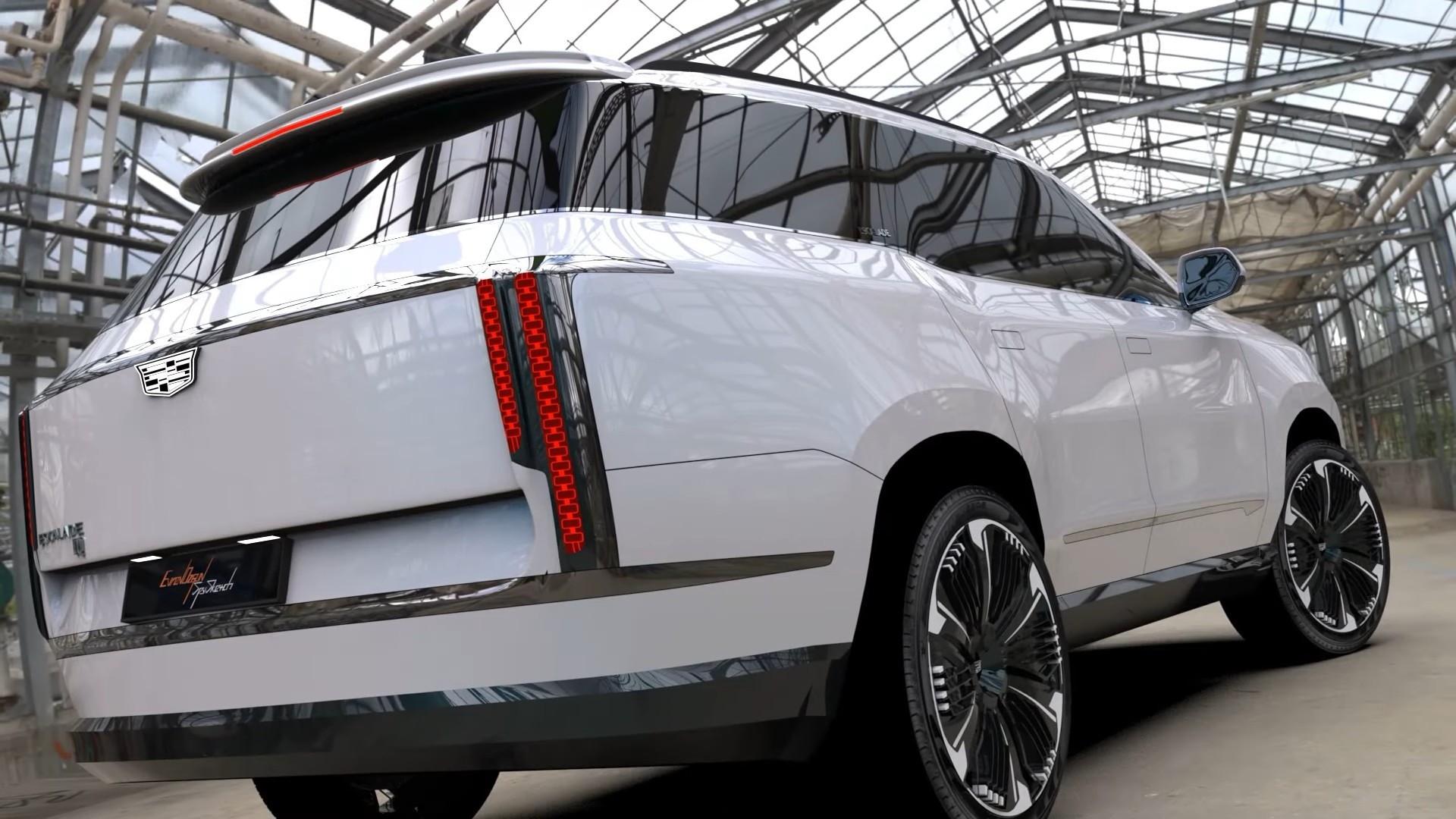 2024 Cadillac Escalade IQ Imagined With New Design Language And Dark Or 