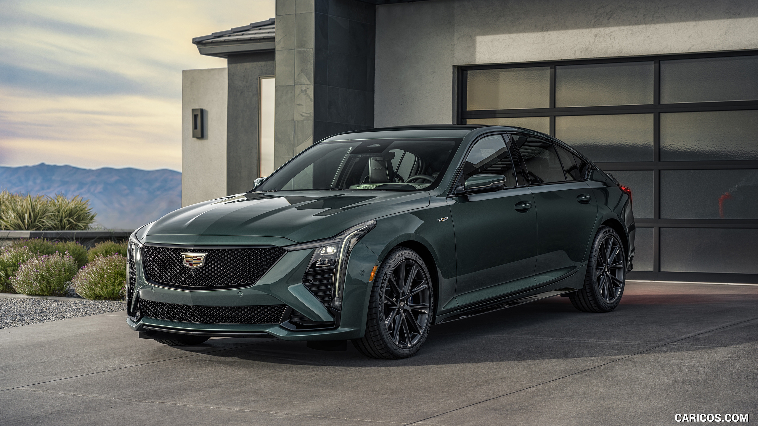 Cadillac CT5 V 2025MY Color Typhoon Metallic 