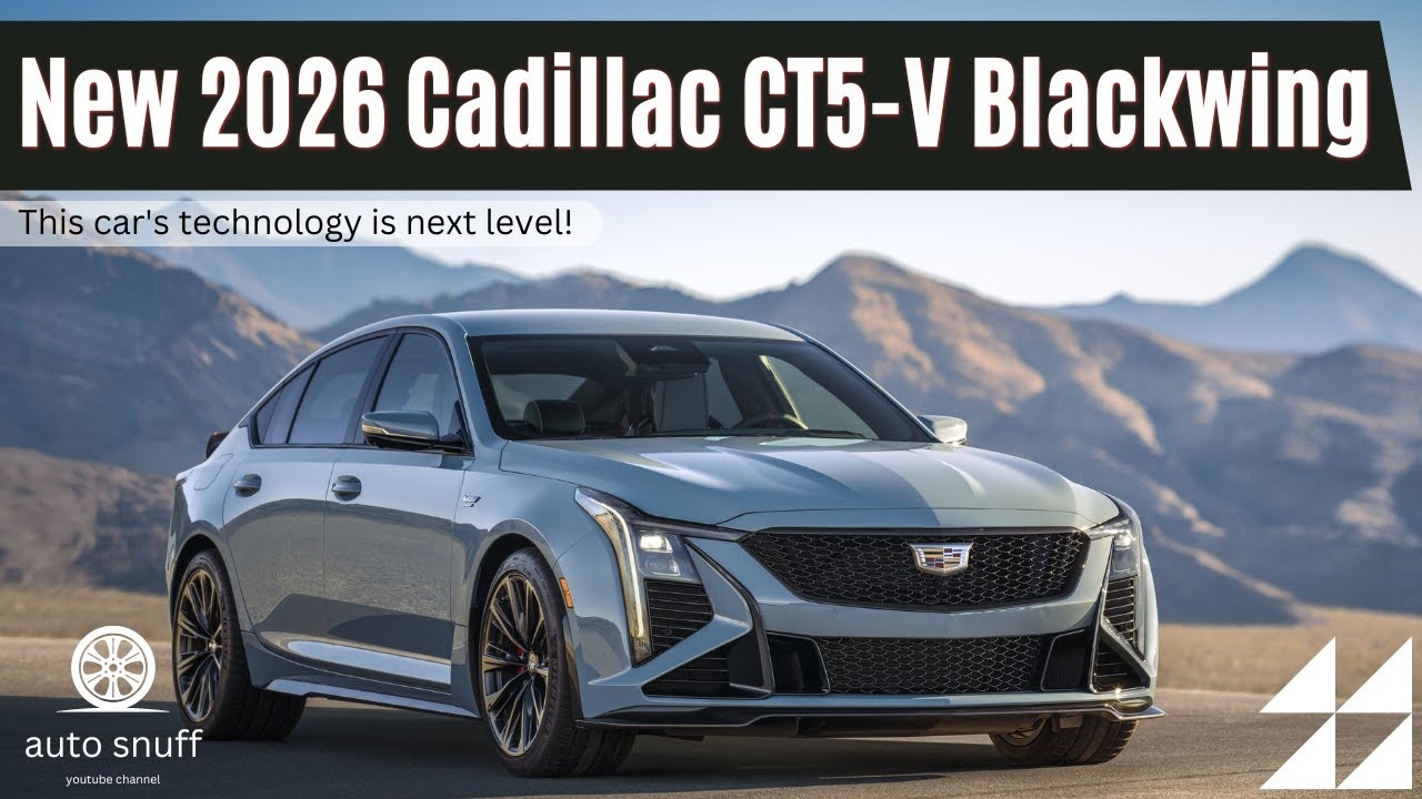 New 2026 Cadillac Ct5 V Blackwing Release Date New 2026 Cadillac