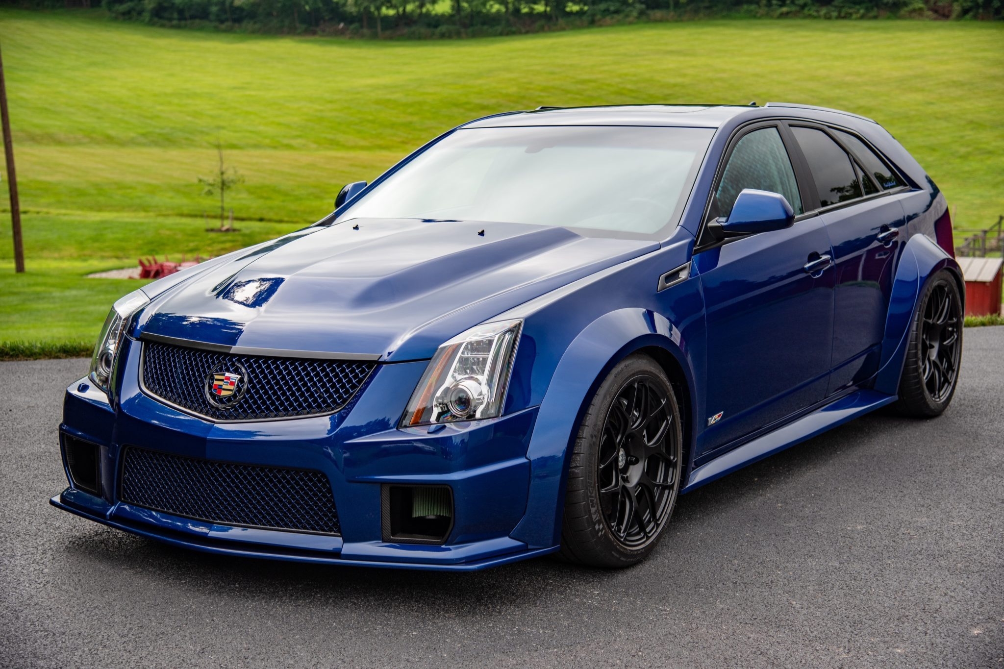 Widebody Opulent Blue Wagon On BAT Page 2 Cadillac CTS V Forum